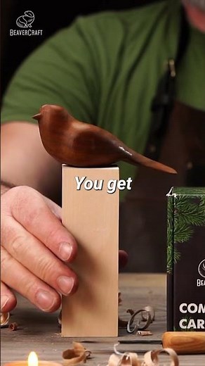 Easy wood carving for beginners! Grab your wood carving kit and get started today! #WoodCarving