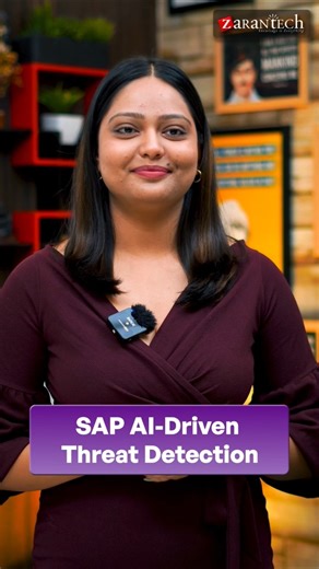 SAP AI-Driven Threat Detection | ZaranTech #Shorts