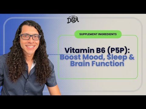 Vitamin B6 (P5P): Boost Mood, Sleep & Brain Function