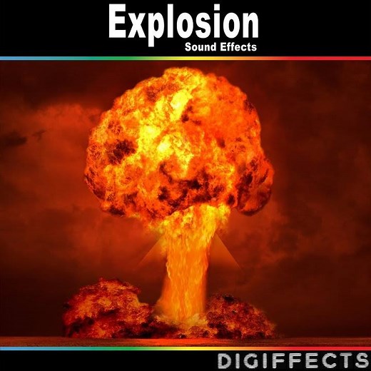 Close Explosion from Bomb with Whistle Version 2