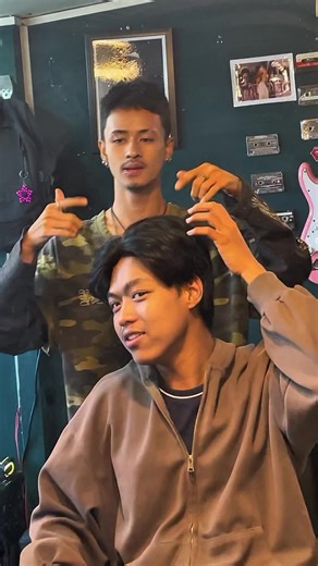Exploring Myanmar's Barber Culture: The Slickback Style