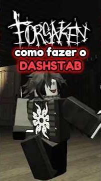 COMO FAZER DASHSTAB no FORSAKEN #roblox #robloxshorts #forsaken #forsakenroblox