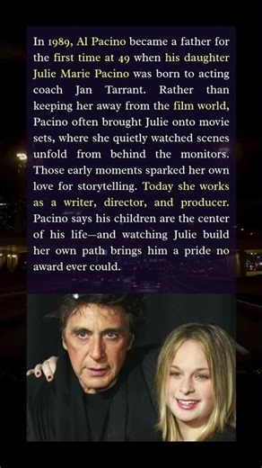 The Film Sets That Raised Al Pacino’s Daughter