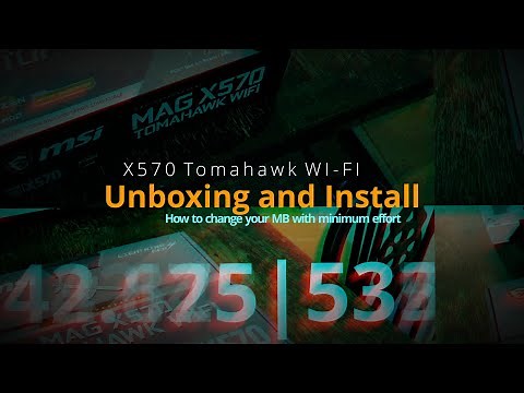 MSI X570 Tomahawk Wi - Fi / Install / How to Replace MB (motherboard) without re-installing Windows
