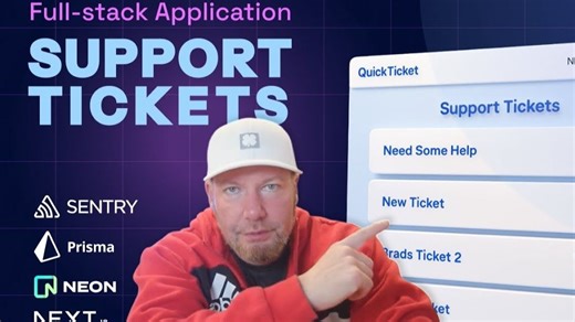 NextJS + Postgres 和错误监控 - 全栈支持工单系统