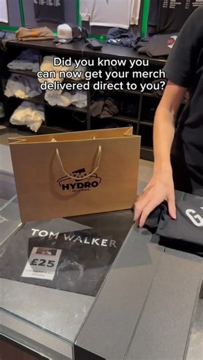 No more queues - merch comes to you 👕 If you are a guest in the Hydro Club, OVO Live Lounge, or Sky VIP Lounge - you can scan the QR code from the comfort of your seat, place your order on your phone, and our team will deliver it directly to you! | OVO Hydro