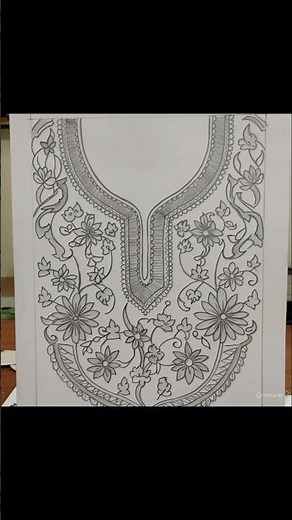 “Beautiful Gala Sketch Pattern | Easy & Creative Drawing Design for Beginners