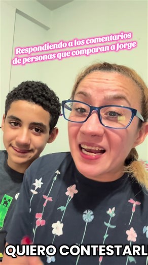 Respondiendo comentarios de personas que comparan a Jorge#autism#respondiendocomentarios#enojo