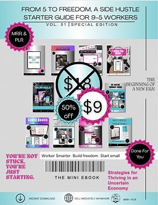 Side Hustle to CEO: Your Digital Marketing Starter Kit (PLR   MRR Included) - Etsy