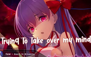 Nightcore - Devil In Disguise - (Lyrics)