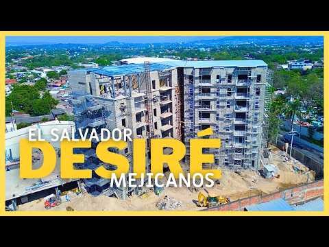 Progress is being made on the FIRST modern residential complex in downtown Mejicanos - DESIRE TOWERS