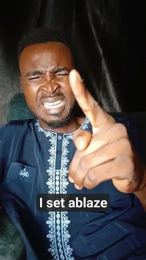 I set ablaze
