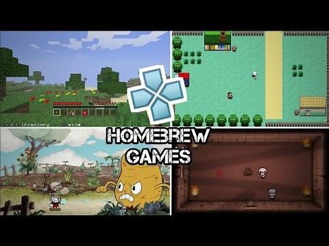 18 Homebrew games for PPSSPP