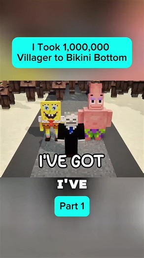Exploring Bikini Bottom in Minecraft with Grox