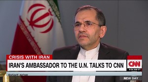 Iranian ambassador: Definitely no dialogue with US