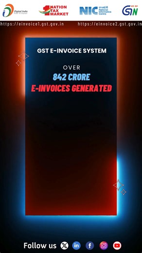 29 reactions | Celebrating 4.5 Years of GST e-Invoice System! Since...