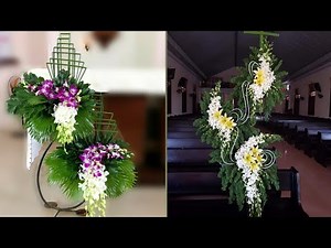 latest outstanding Church flower decoration