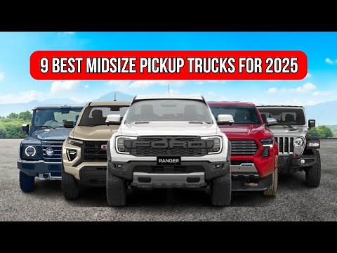 9 Best Midsize Pickup Trucks for 2025 | Tough, Versatile, and Powerful
