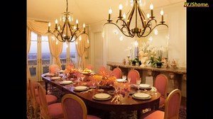 24" Dining Room Light Fixture, 8-Light Crystal Chandeliers for Dining Room, Modern Kitchen Island Lighting, Silver Foyer Lighting Fixtures, High Ceiling Hanging Pendant Lights for Bedroom, Entryway