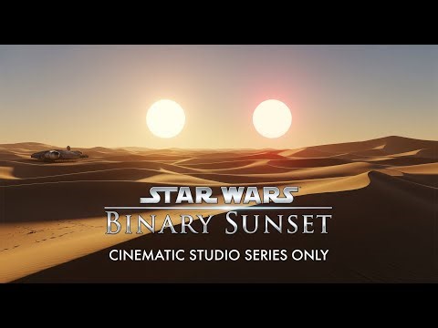 Star Wars Mockup Using CSS ONLY - Binary Sunset
