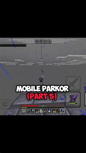 mobile parkor part 5 #minecraft #gaming #parkor