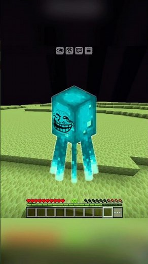Glow squid in End? 🙀 #minecraft