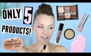 【Sarah Therese】只用5个开架产品化妆