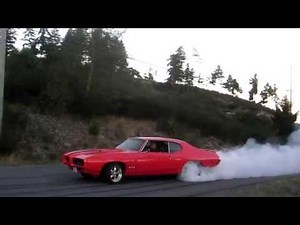 1969 GTO Burnout