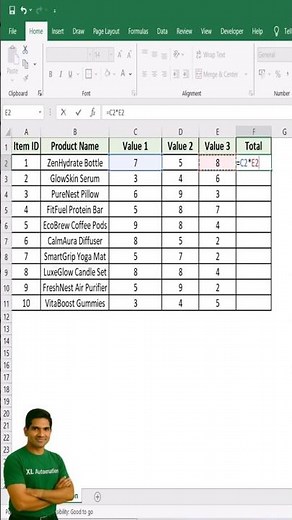 Forget the Multiplication Operator: Multiply Smarter with PRODUCT #excel #exceltutorial