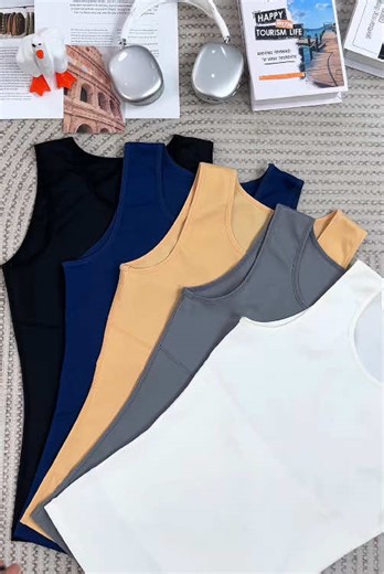 Shaping tank — flatten belly & smooth side fat instantly!🔥😎 #shapingtank #slimfit #bodyshaper #athleisure #tiktokmademebuyit #comfortablewear #workoutstyle #confidencebooster