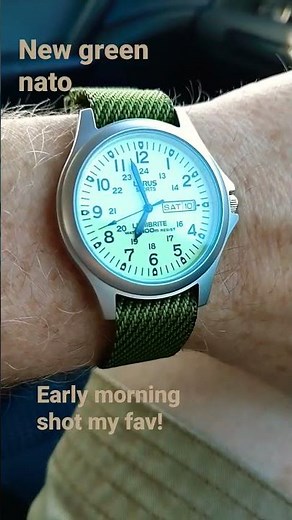 Lorus Lumibrite military NATO's from Amazon UK