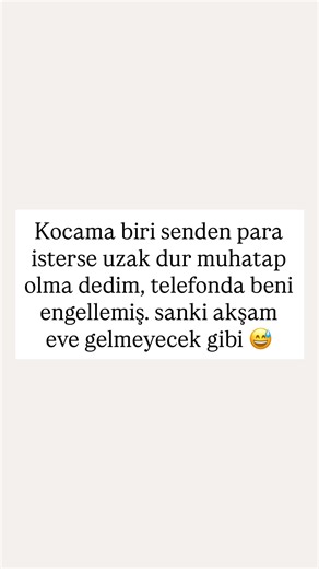 Kadinlar Diyorki on Instagram: "Bu nasıl yanlış anlama ya 😂 Uzak dur dedik, bizi engellemiş… Akşam eve gelmezse sebebi belli 😅"