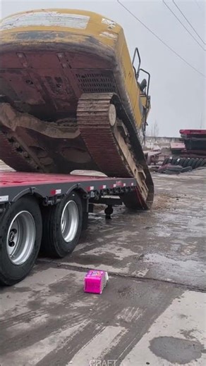 Excavator Loads Lowboy | Pro Skill Demo