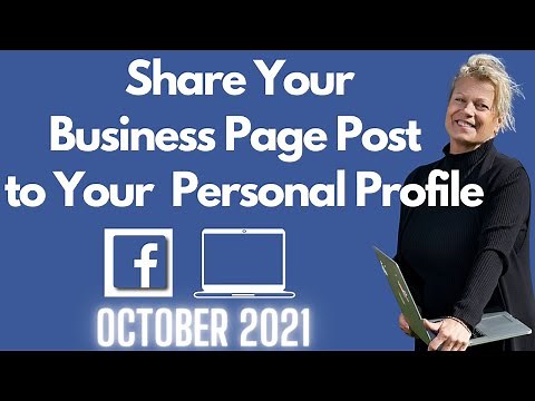 Share Your Business Page Post to Your Facebook Personal Profile