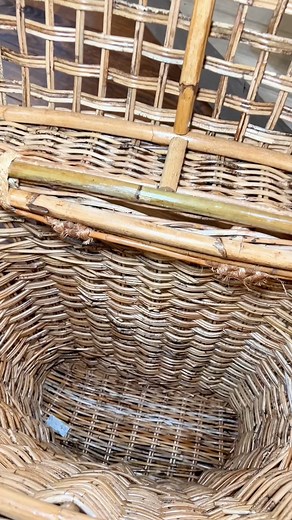 You loved our last French country basket post, so here's another one to love! Complete with convenient rope handles on the back for easy carrying.😍 Hurry and pick this one up! It won’t last long! ✨ | The Porch in Wildwood