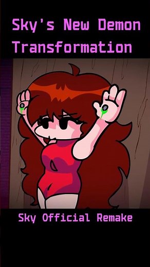 Sky New Transformation | FNF VS Sky Redux, OFFICIAL REMAKE