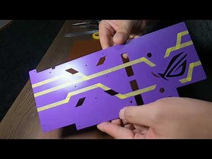 Custom GPU backplateグラボバックプレート改造