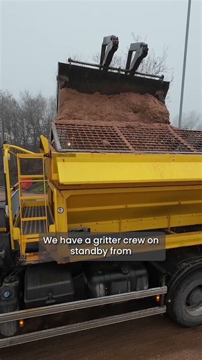 Preparing for snow with our gritting crew
