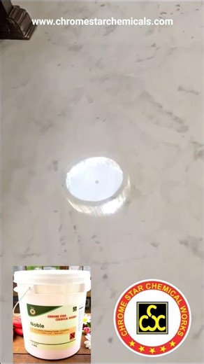 How to Polish Indian white marble using Noble Marble Powder #marblepolishing marbl #marblepolish