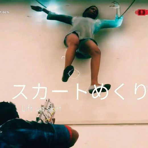 Lift up skirt #スカートめくり #Shorts #JUSTCAUSE4 #DarksidePrincess