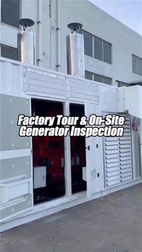 Visiting factories and conducting on-site inspections #dieselgenerator #factory #visit #generator