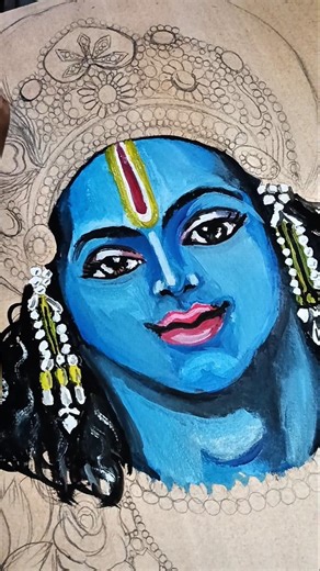 Lord Vishnu Ji Drawing ❤️🙏 #shorts #art #drawing #lordvishnu