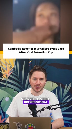 Cambodia Revokes Press Accreditation After Detention Footage In Phnom Penh, the authorities have revoked a journalist’s accreditation after he captured video of police officers biting and poking at the face of a female Vietnamese detainee, sparking widespread condemnation from media and human-rights observers. The clip, which circulated online, depicted behaviour critics say amounted to harassment of a suspect in custody and raised urgent questions about due process, accountability and the role 