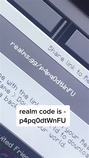 join our realm!! #minecraft #mc #realm #join #fyp #viral #tommyinnit #mcrealm #dream