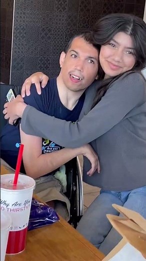 Cousins! ALEX appreciates that his cousin was rubbing his head, so he Hugs her!