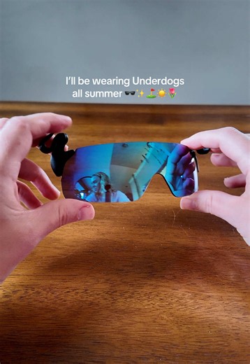 I’ll be wearing Underdogs all summer 🕶️✨ more styles at underdogglasses.com #sunglasses #lakedays #golfswing #gardening #fyp