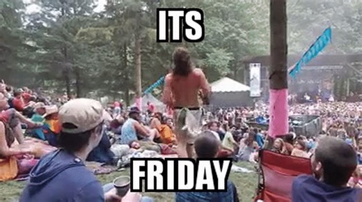 Finally friday on Make a GIF