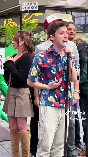 Sarah Hyland and Andrew Barth Feldman Shine in Little Shop of Horrors Times Square Performance