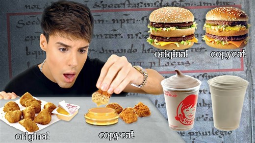 Trying 'copycat' recipes leaked by ex-employees of restaurants