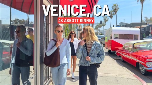 VENICE 🌴 Abbot Kinney Weekend Walk 🛍️ Los Angeles